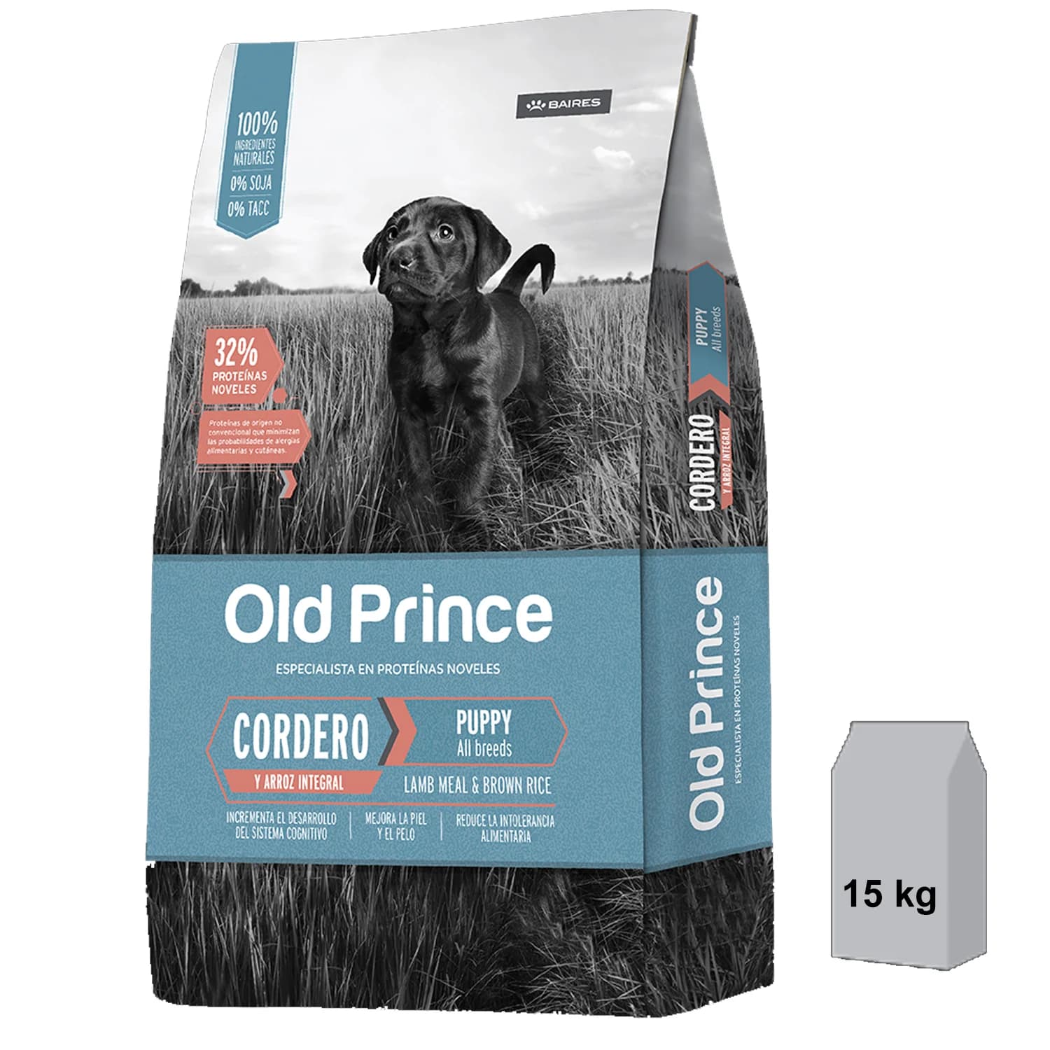 OLD PRINCE PERRO CACHORRO L&R 15KG