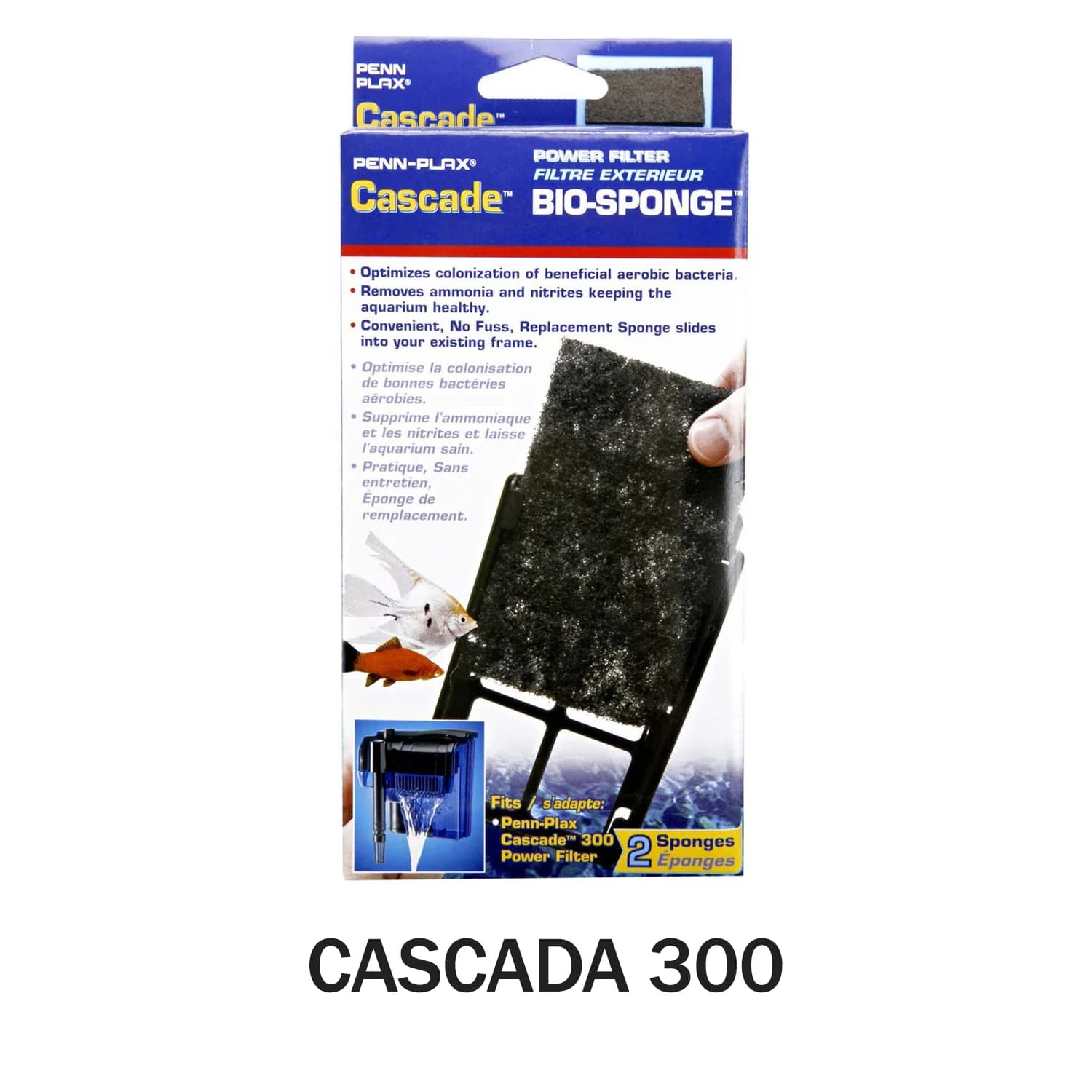 ESPONJA DE REP CASCADA 300, 2PCS