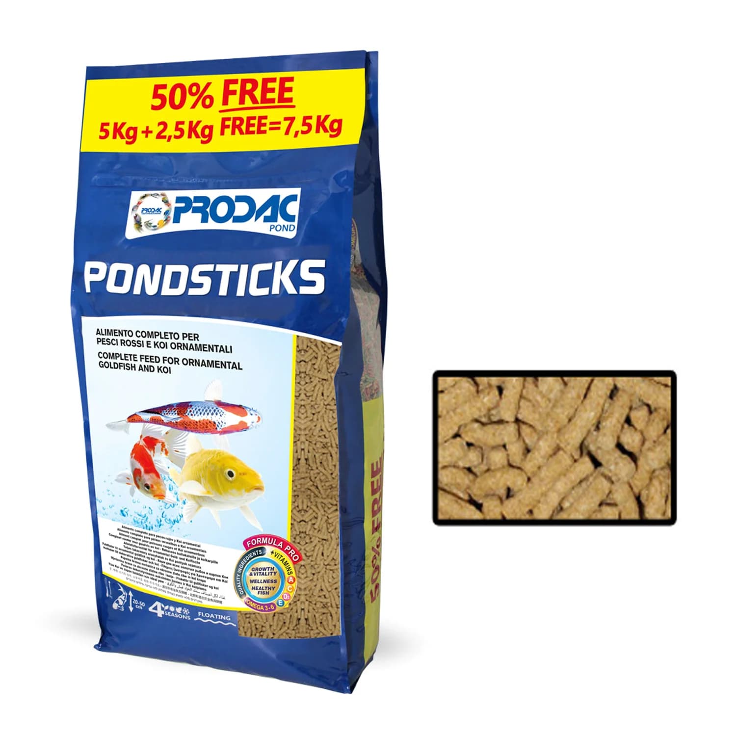 PONDSTICKS SACO 7.5 KG