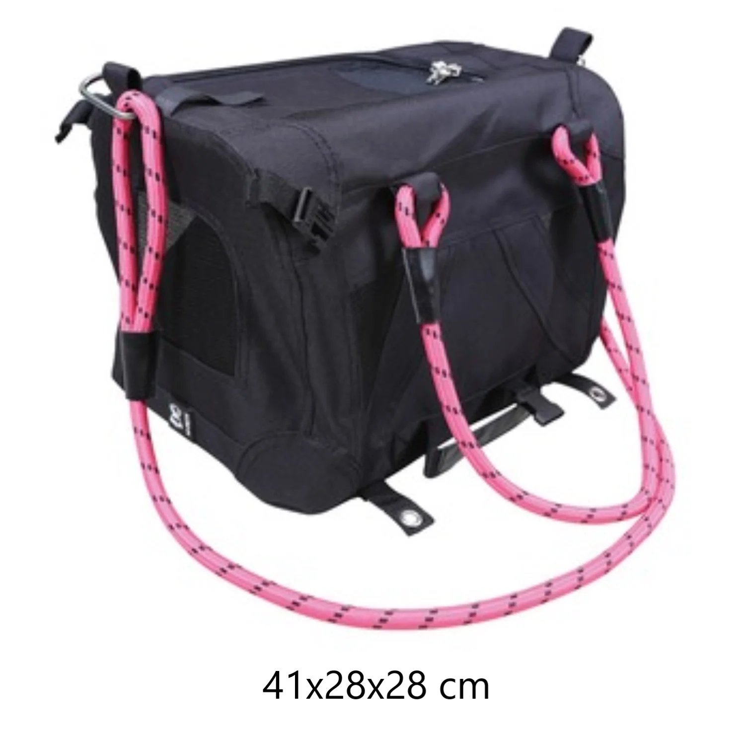 MALETIN REMIX 2 EN 1- NEGRO Y ROSA 41x28x28cm / 4.5kg