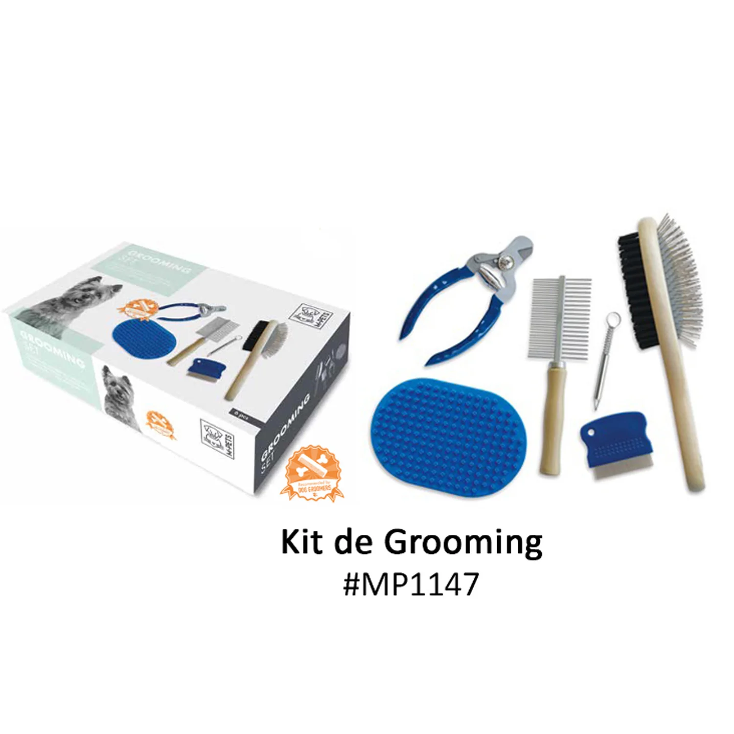 KIT DE GROOMING M-PETS
