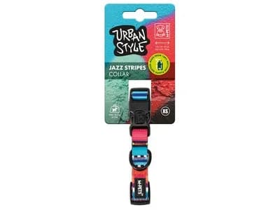 URBAN STYLE JAZZ STRIPES COLLAR XS
