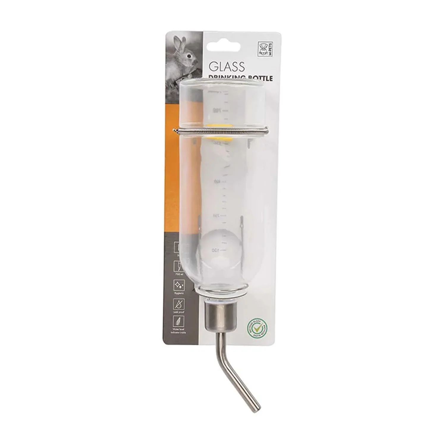 BEBEDERO VIDRIO 750 ML