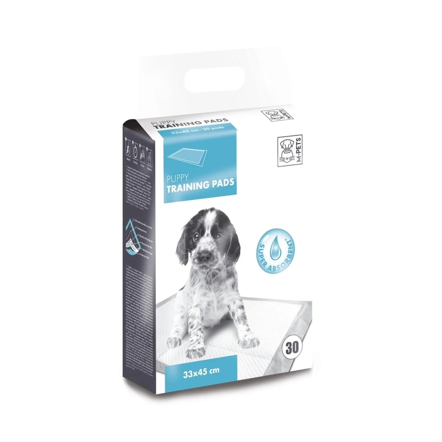 PUPPY PADS 30 PCS - 33 x 45 CM