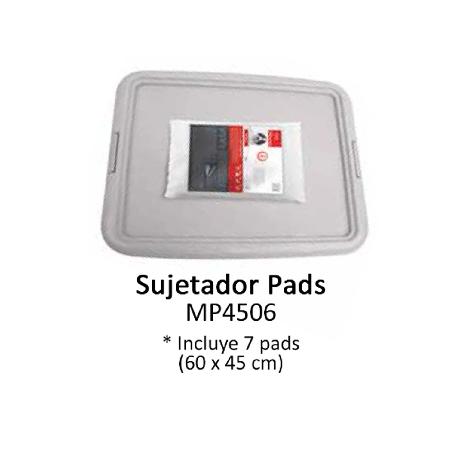 SUJETADOR PADS+7UDS (60.5X46X3.2CM)