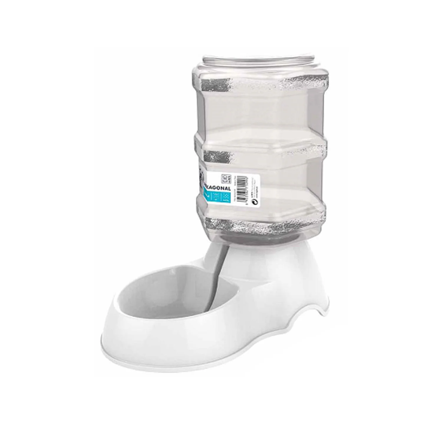 DISPENSADOR HEXAGONAL DE COMIDA-3500ML