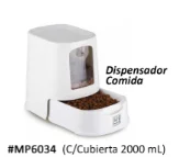 DISPENSADOR COMIDA C/CUBIERTA 2000ML
