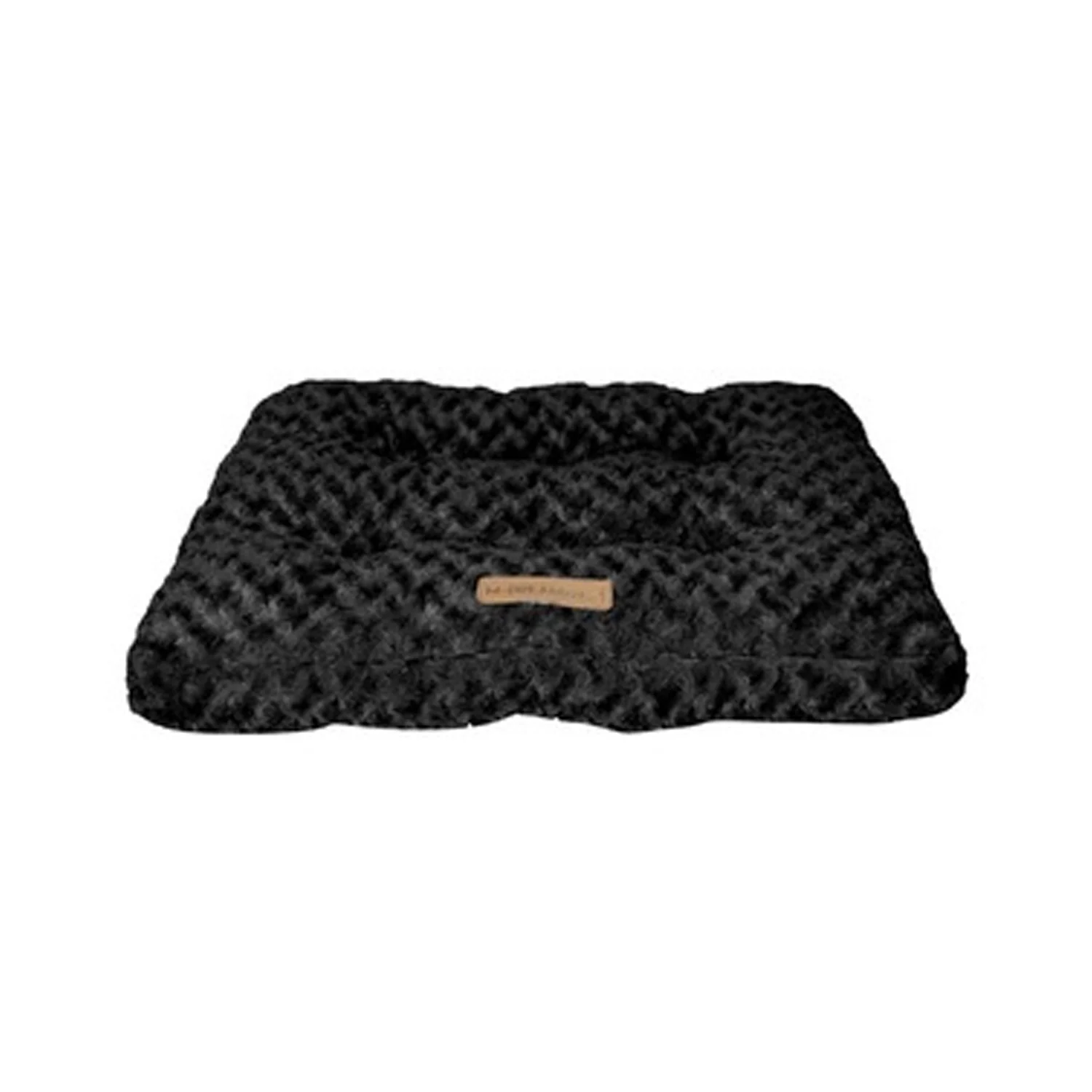 CAMA SHETLAND RECTANGUL S NEGRA 74X52CM