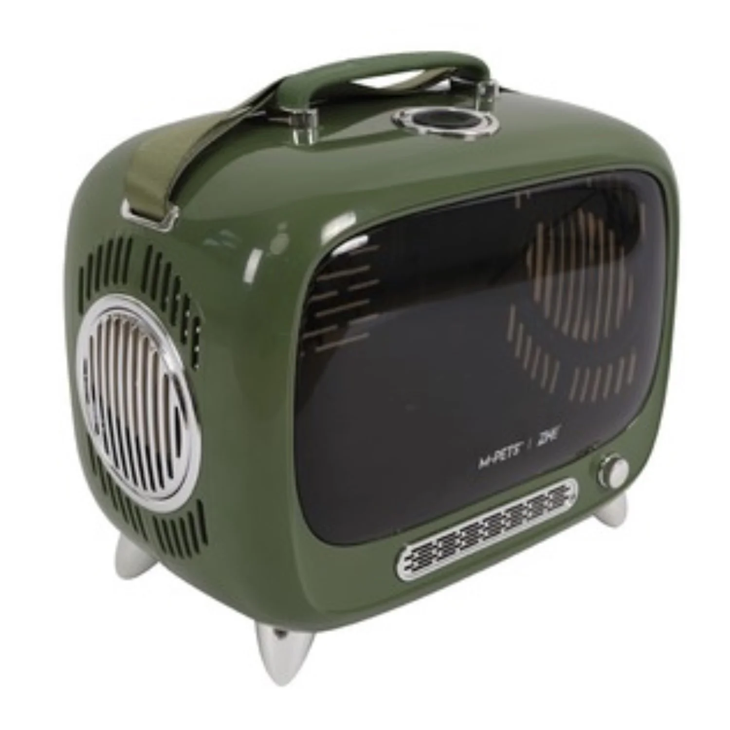 TRANSP SIXTIES TV-VERDE (44,7x26,6x38,4)