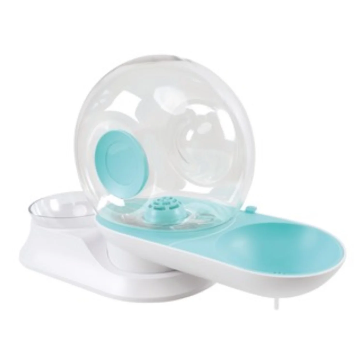 DISPENSADOR COMIDA/AGUA 2800ML-AZUL