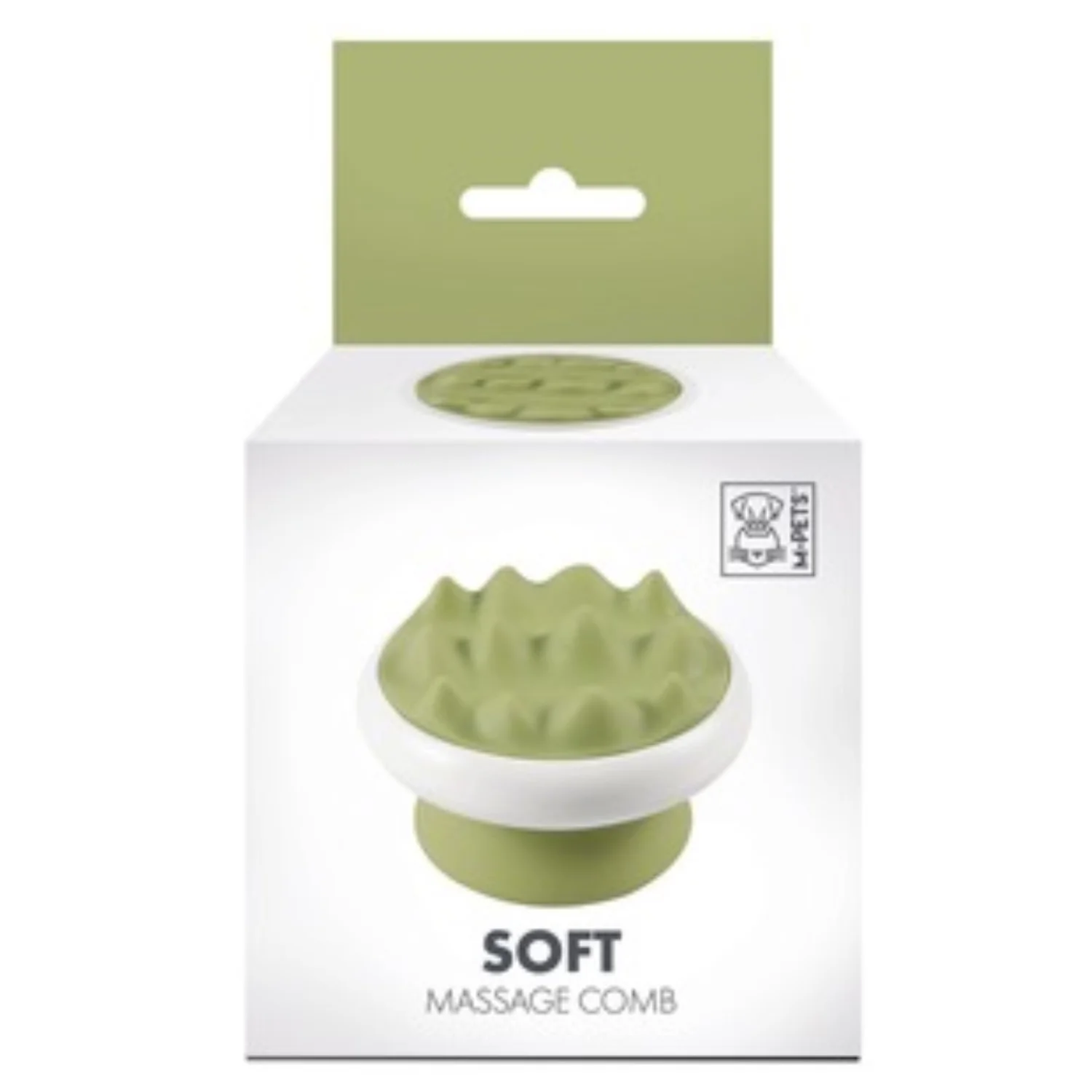 PEINE SUAVE MASAJE SOFT - AZUL