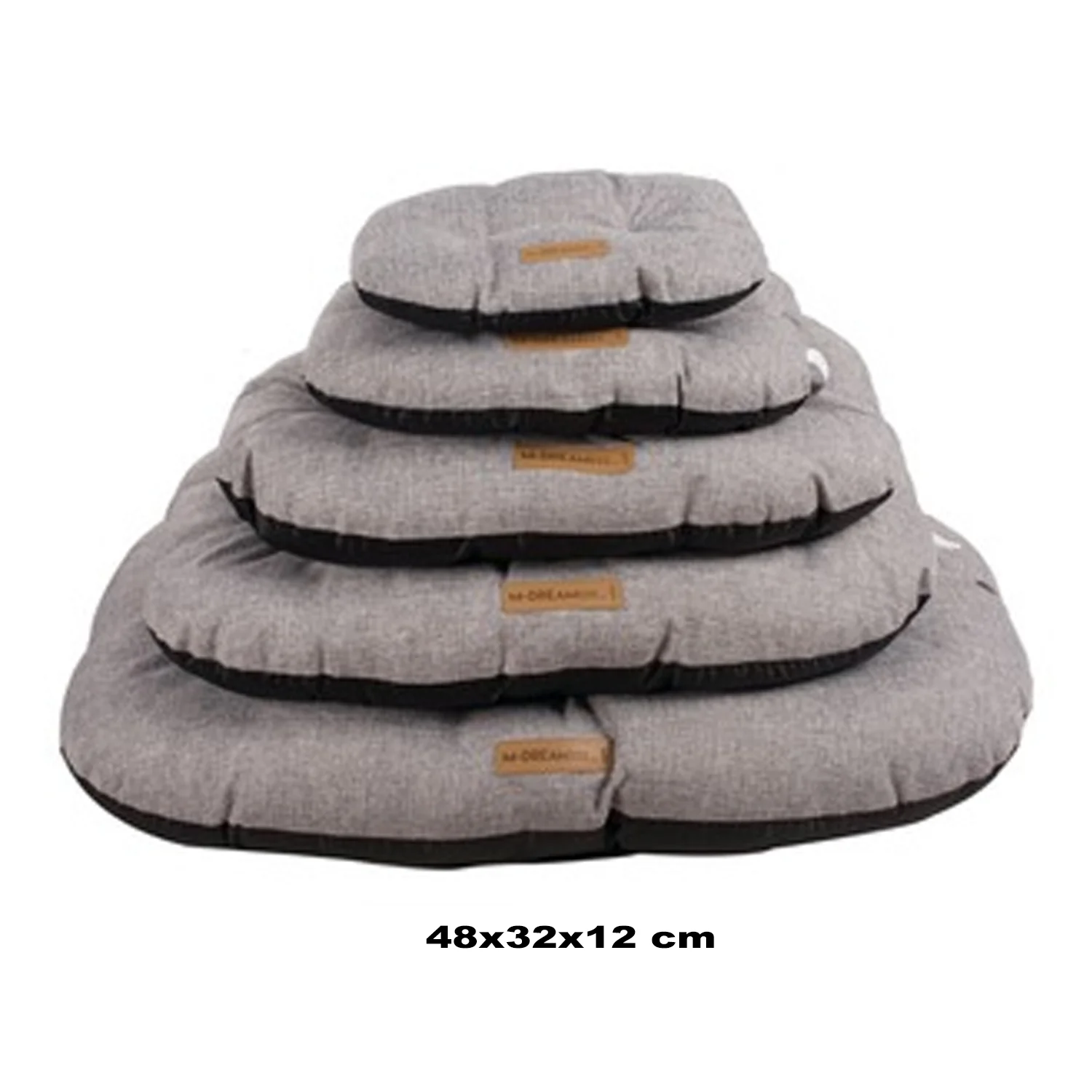 CAMA OLERON MEDIUM(48x32x12CM)GRIS CLARO