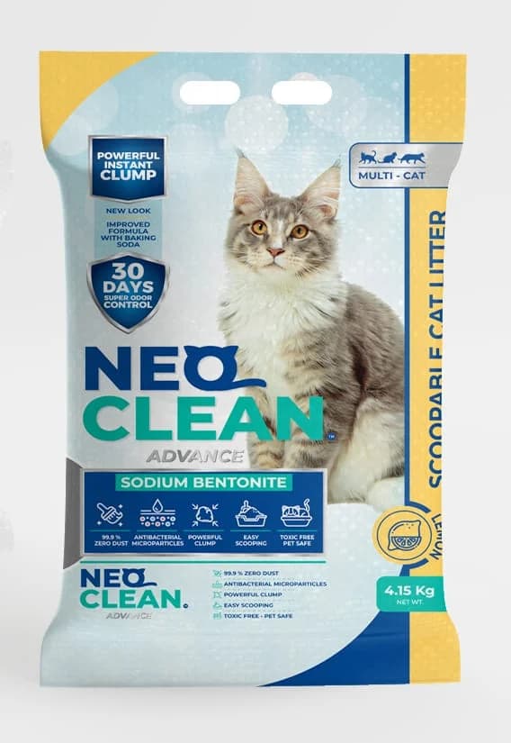 NEOCLEAN CAT LITTER 4,15 KG - LIMÓN