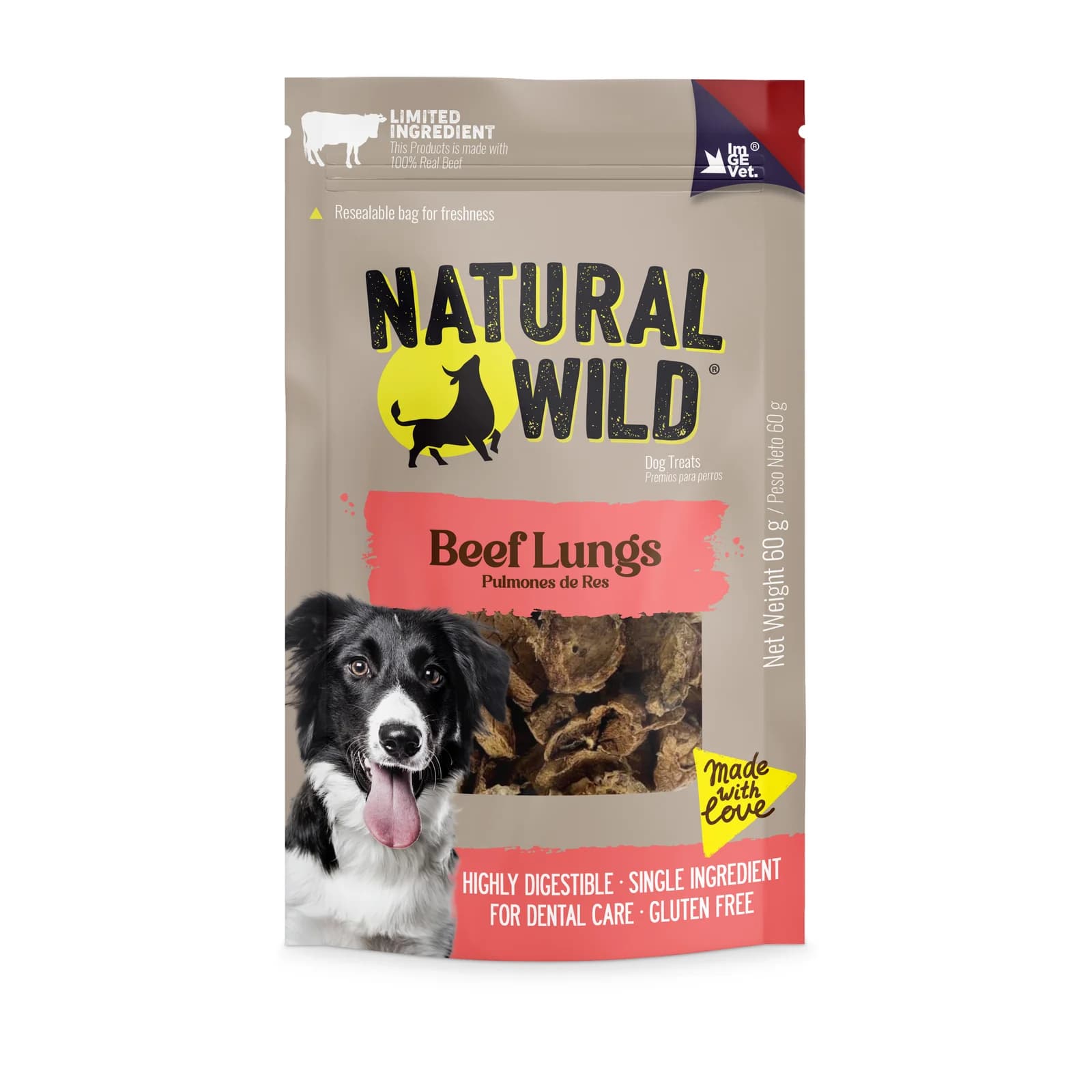 NW PULMONES RES/BEEF LUNG 55 G
