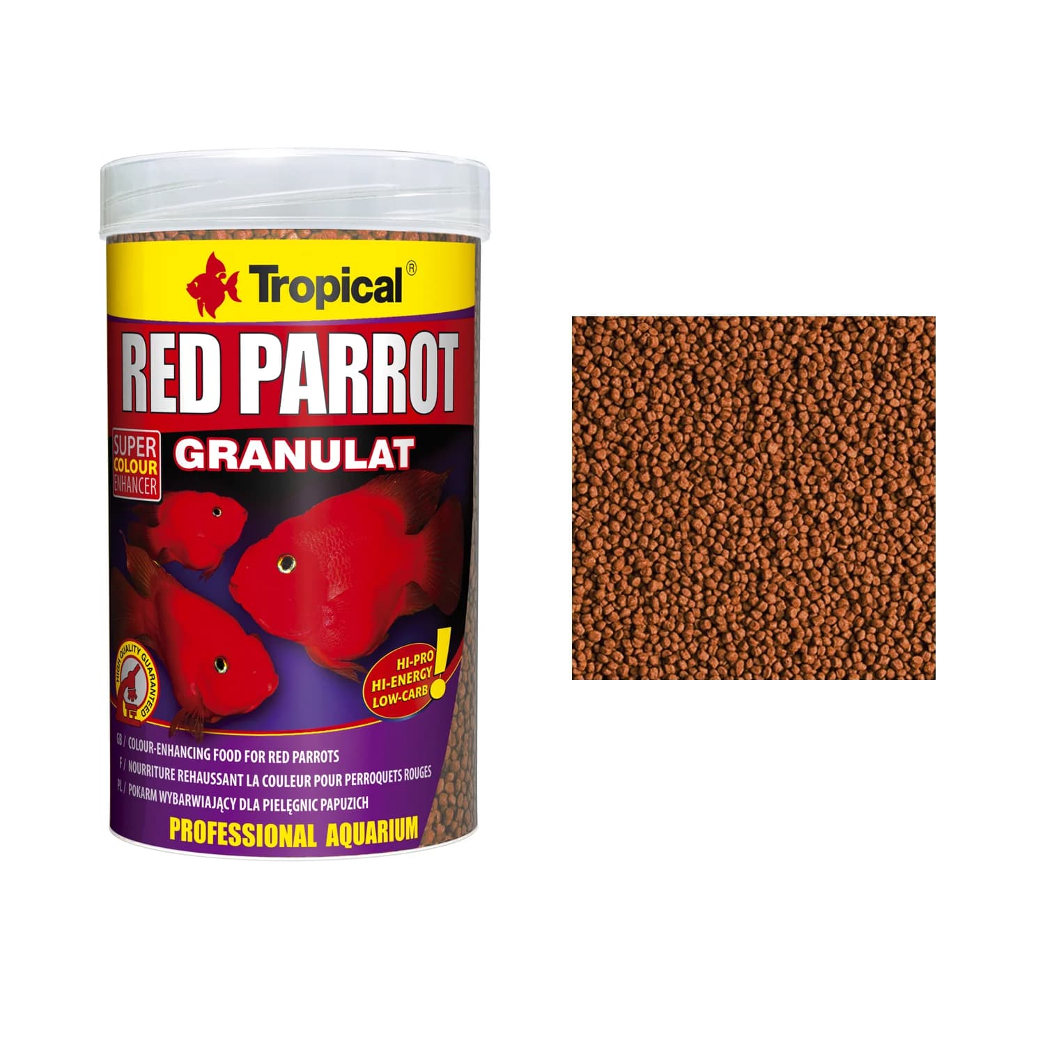 TROPICAL RED PARROT GRANULAT 100 G