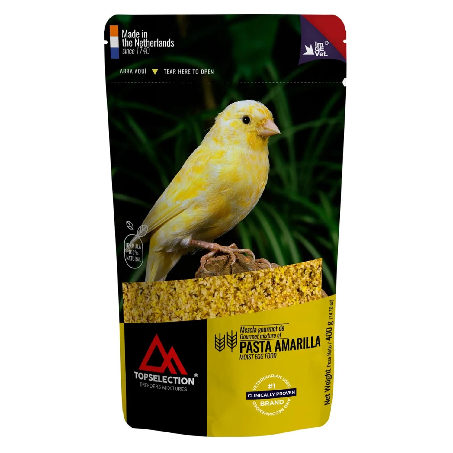 TOP SELECTION PASTA AMARILLA 400 G