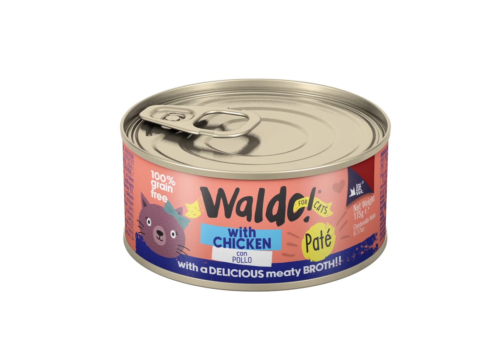 WALDO FOR CATS CHICKEN FLAVOR 175G