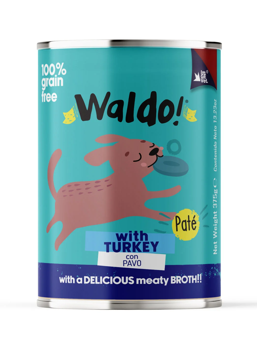 WALDO FOR DOGS TURKEY FLAVOR 375 G