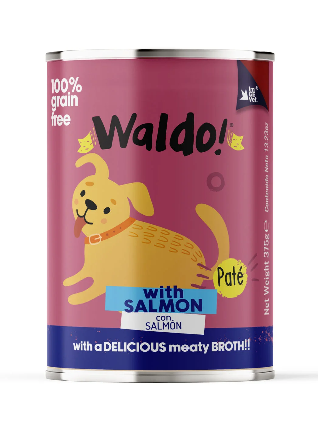 WALDO FOR DOGS SALMON FLAVOR 375 G
