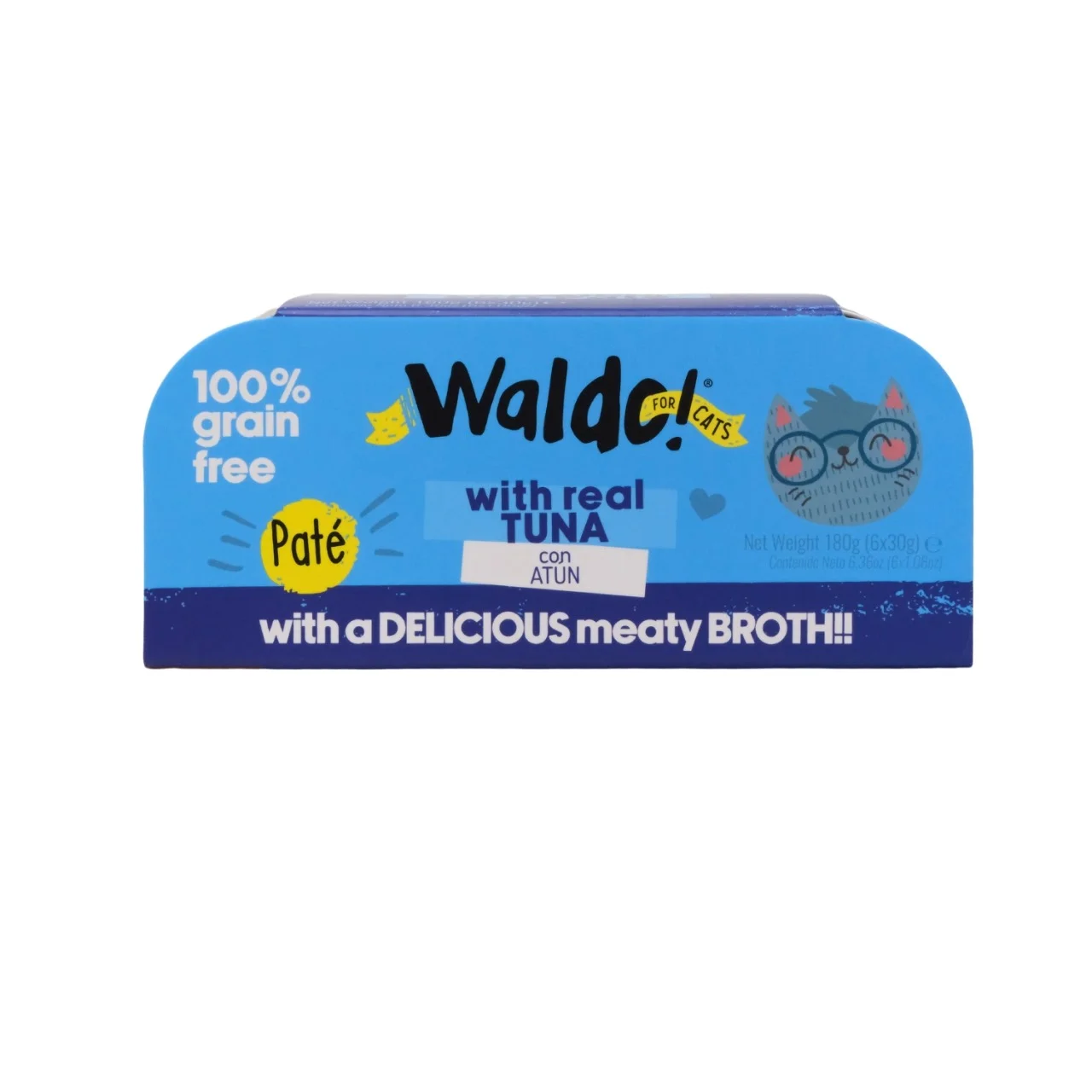 WALDO FOR CATS TARRINAS 6PACK TUNA 30G